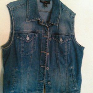 Style & Co Women's Denim Vest